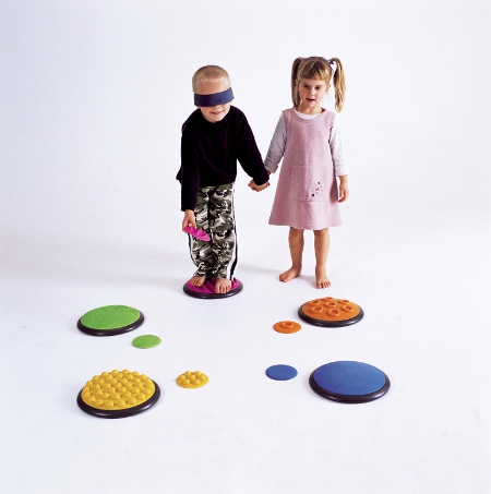 Disques tactiles/Stimulation sensorielle