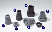 Accessoire cannes, embouts de cannes & clip