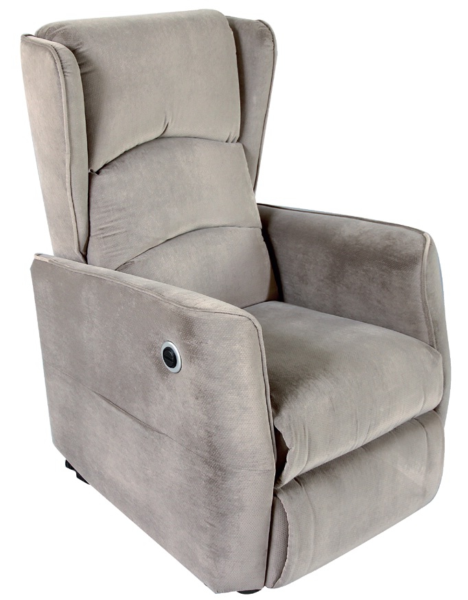 Fauteuil releveur &eacute;lectrique Confort Prestige, dos au mur