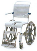 Fauteuil de douche Aquatec Oc�an (grandes roues)