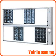 Négatoscopes combinés Série Luxe Négatoscopes combinés Série Luxe