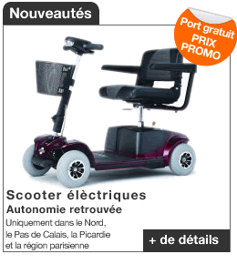 scooter &eacute;l&eacute;ctrique personnes ag&eacute;es