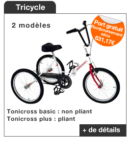 Tricycle handicap&eacute;