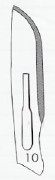 Bistouris st��riles avec Lames de bistouris st��riles n��10<br><strong><div class="pageHeading">3.95�</div></strong>