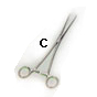 pince de Pozzi 24 cm<br><strong><div class="pageHeading">20.70�</div></strong>