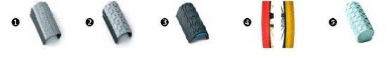Pneus et bandages pour FR manuels actifs KUSCHALL et TOP END