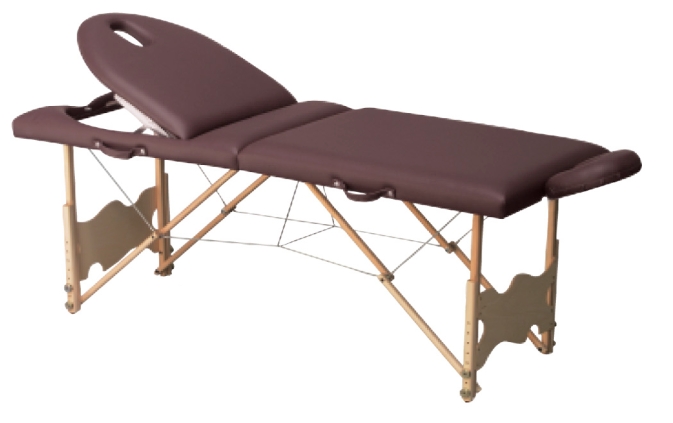 Table de massage pliante C152, avec tendeurs, hauteur ~ Table Massage Bois Table de massage pliante C152, avec tendeurs, hauteur ~ Table Massage Bois