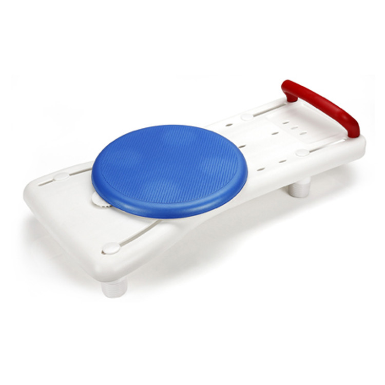 Planche de bain avec disque pivotant