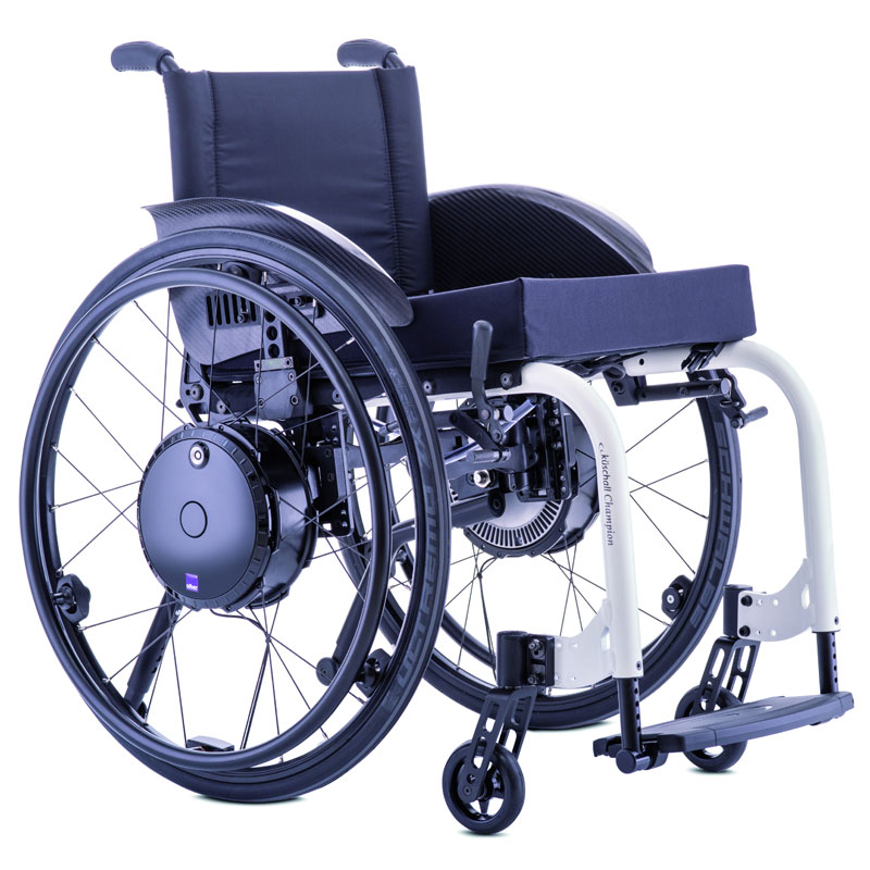 Dispositif motorisé Alber Twion pour fauteuil roulant manuel Sofamed