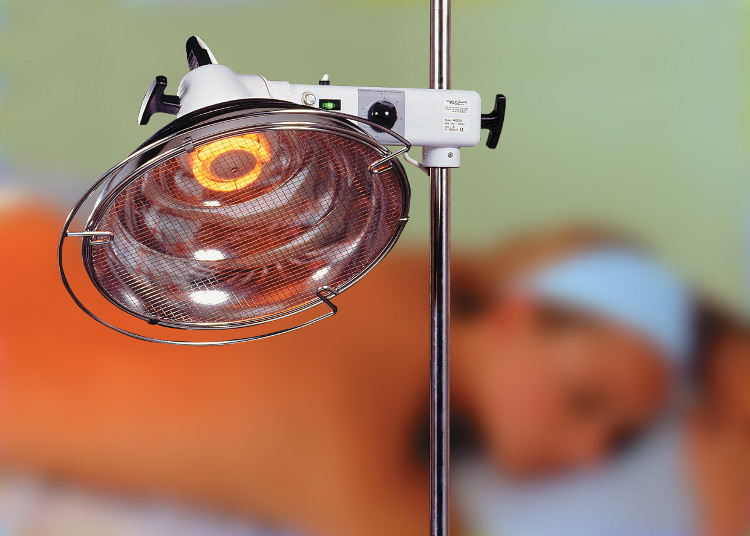 Lampe infrarouge 400 W médicale
