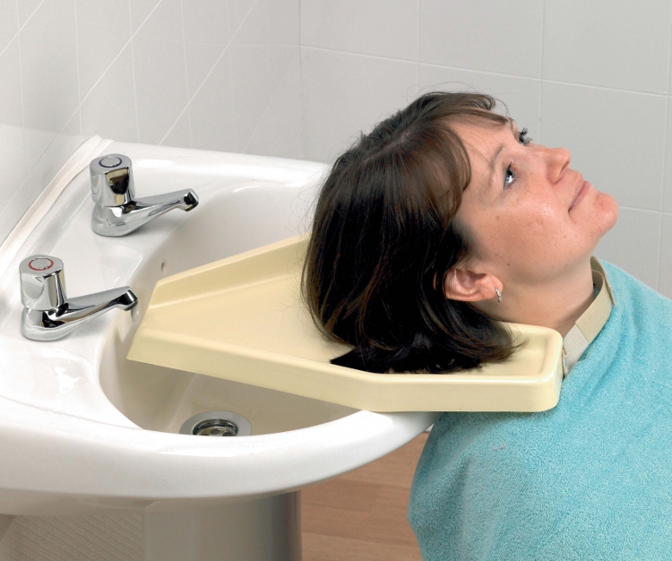Collerette Pour Laver Les Cheveux Adulte Plateau pour laver les cheveux