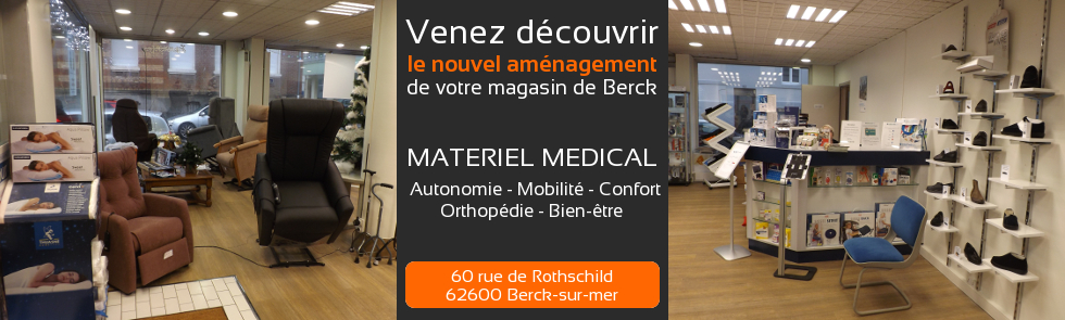 Espace particulier au magasin de Berck