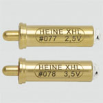 Ampoule HEINE 2,5V n° 077 ou 3,5V n° 078 pour otoscope K180, Beta 200, Beta 400