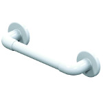 Barre d'appui murale droite PVC lisse