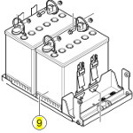 Batteries 50Ah pour fauteuil roulant TDX SP NB