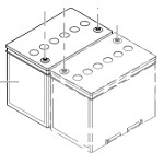 Batteries 73Ah pour fauteuil roulant Storm 4, TDX SP, Kite