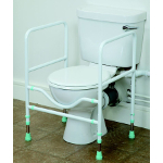 Cadre pour toilettes pliant avec repose-pied Buckingham / Sofamed