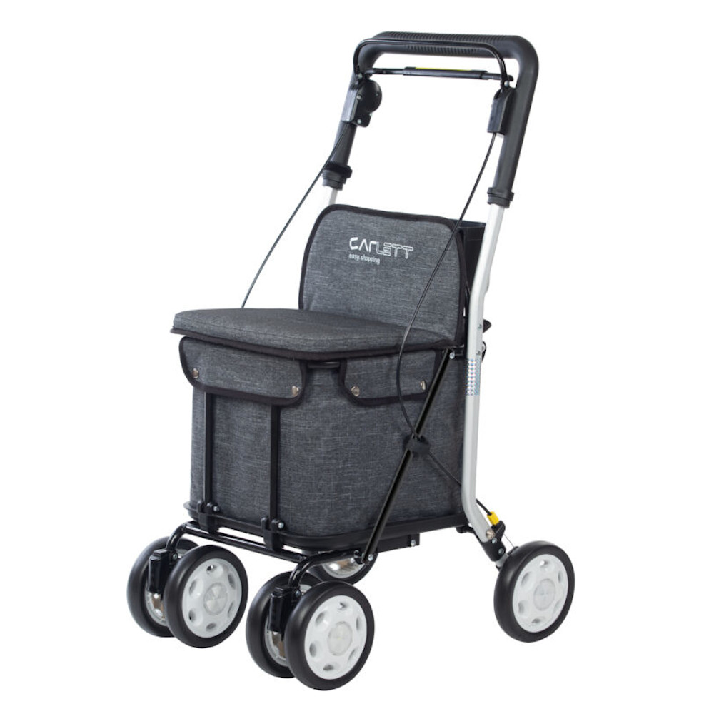 Chariot de courses pliable - Carlett Lett 435