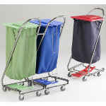Chariots sacs à linge accrochables