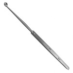 Curette fine pleine manche 16 cm