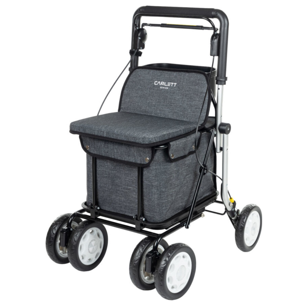 Chariot de courses pliable - Carlett Lett 435