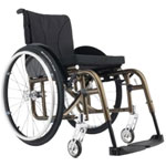 Fauteuil roulant actif lger Kuschall Compact  double main courante