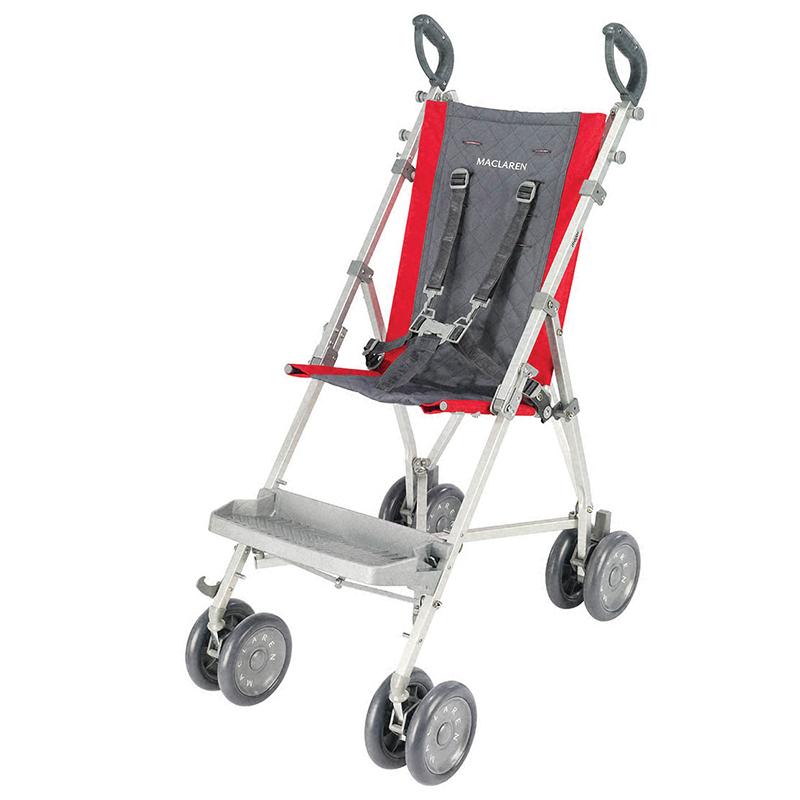 Poussette Buggy Major Elite Rouge pour enfants handicapés Maclaren