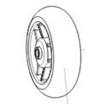 Roue avant pour fauteuil roulant Xenon 2