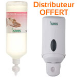 Lot de 3 Savon doux Aniosafe 1L airless HF + 1 distributeur offert