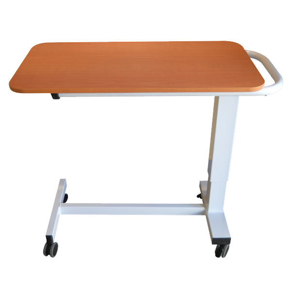 Table de lit AC 800, plateau réglable en hauteur par vérin