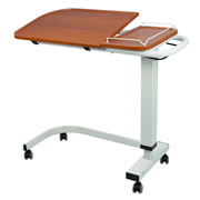 Table de lit médicale mobile en métal inoxydable avec plateau en treillis  métallique 13623132 Photo de stock chez Vecteezy