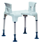 Tabouret de douche Aquatec Pico avec accoudoirs