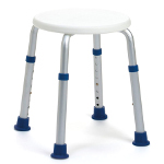 Tabouret de douche Jinny blanc