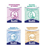 Tampons imprgns assortis Ront - lot de 4x12