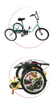 Accessoires pour tricycle Tonicross Basic - Sofamed