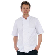 Veste cuisinier Homme, manches courtes, VCMCPC