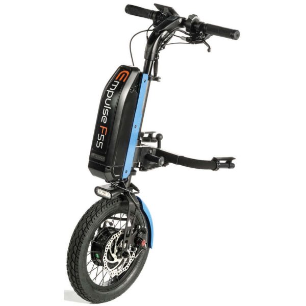 5ème roue électrique Empulse F55 roue 14 pour fauteuil roulant manuel – Image 2