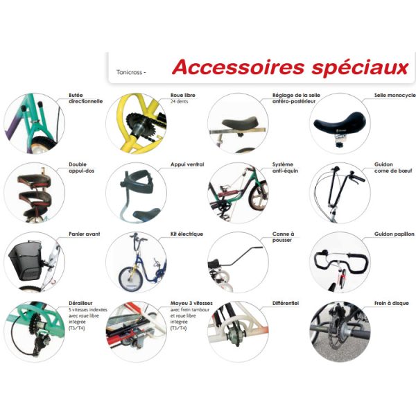 Accessoires pour tricycle Tonicross Plus – Image 3
