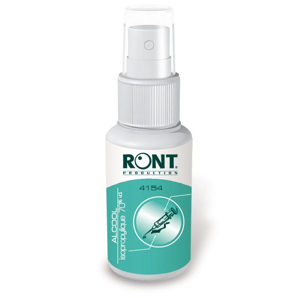 Alcool isopropylique 70% - Pulvérisateur 50 ml