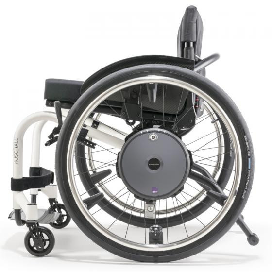Dispositif motorisé Alber E-MOTION M25 pour fauteuil roulant manuel