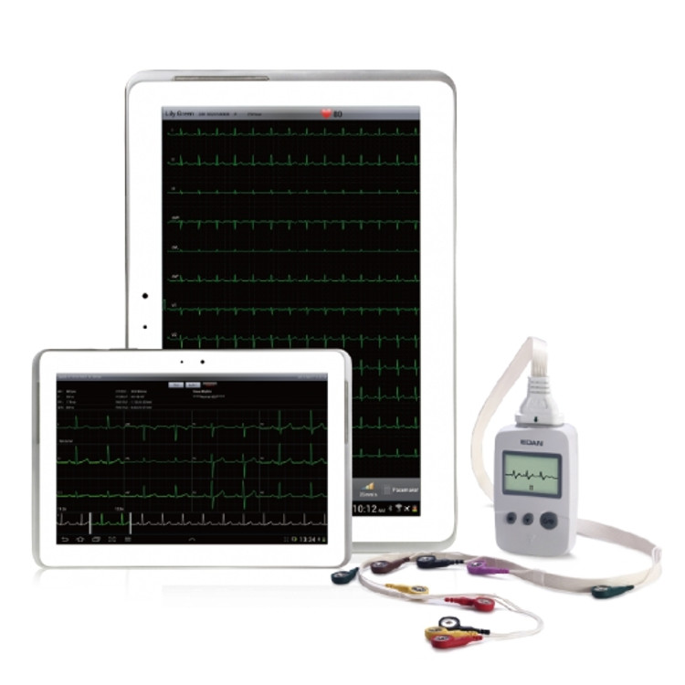 Electrocardiographe EDAN PADECG pour tablettes IOS