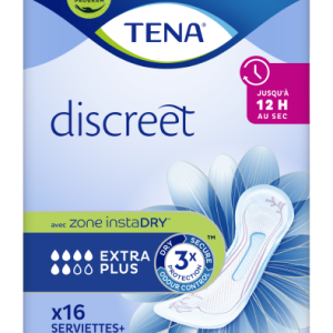 Protections urinaires TENA DISCREET EXTRA PLUS