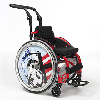 Fauteuil roulant manuel Sagitta Kids
