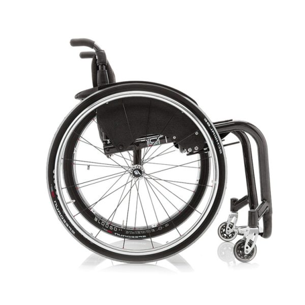 Fauteuil Roulant Manuel Noir 2.0 Haut de Gamme – Image 2
