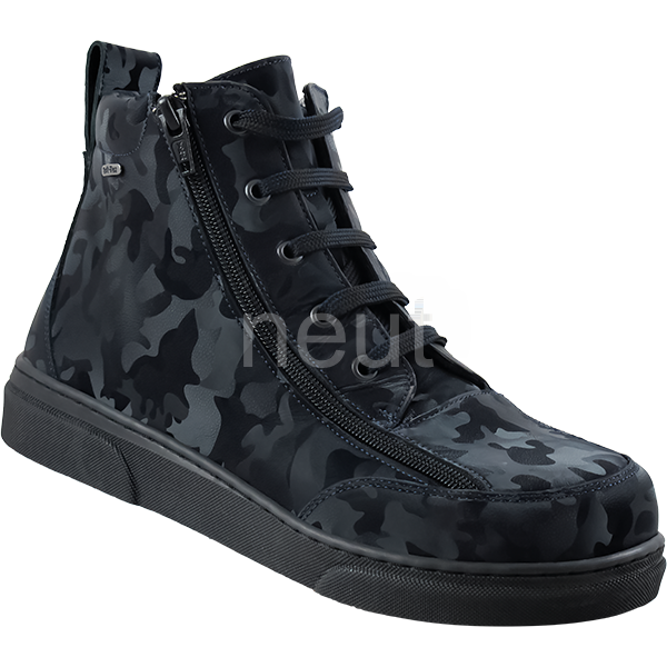 Chaussure Frenchy Army Noir