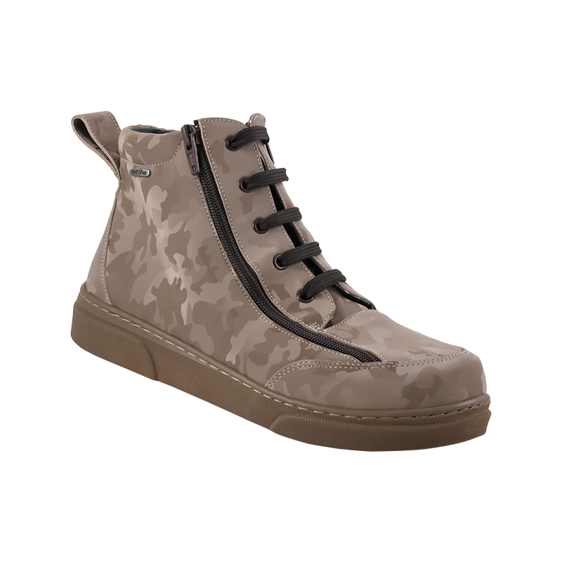 Chaussure Frenchy Army Taupe