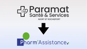 reprise de paramat par Pharm’Assistance Transition entre Paramat et Pharm'Assistance