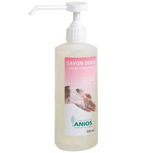 Savon doux Haute Fréquence Anios - Flacon pompe 500 ml