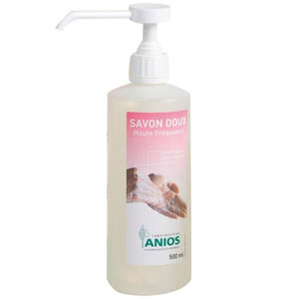 Savon doux Haute Fréquence Anios - Flacon pompe 500 ml