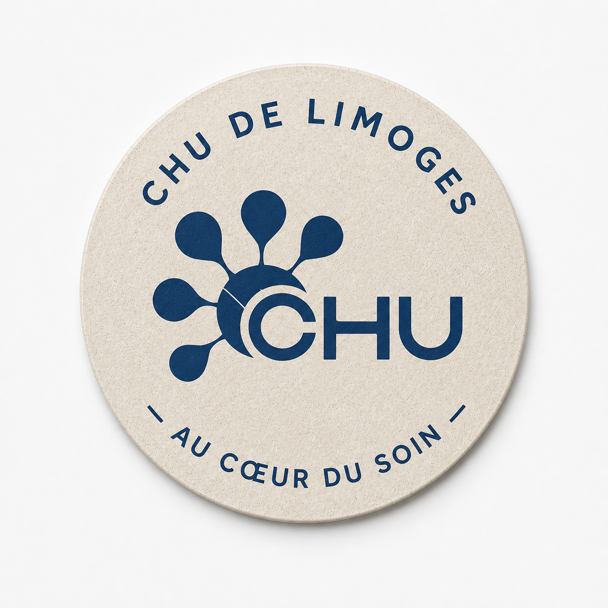 Sous-bock personnalisable imprimé en 3D – 9,4 cm – Image 2